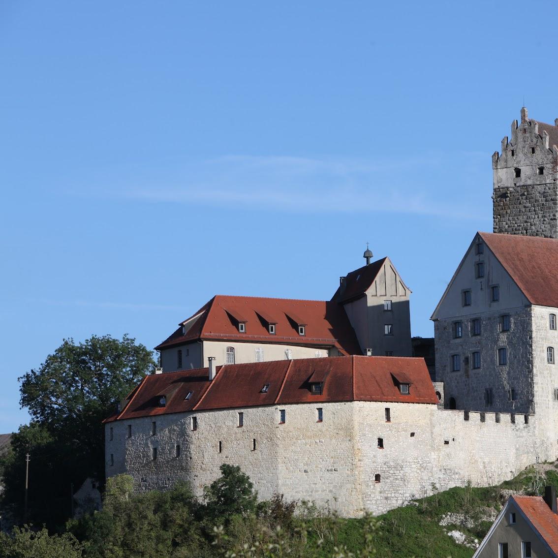 Restaurant "Burg Katzenstein," in Dischingen