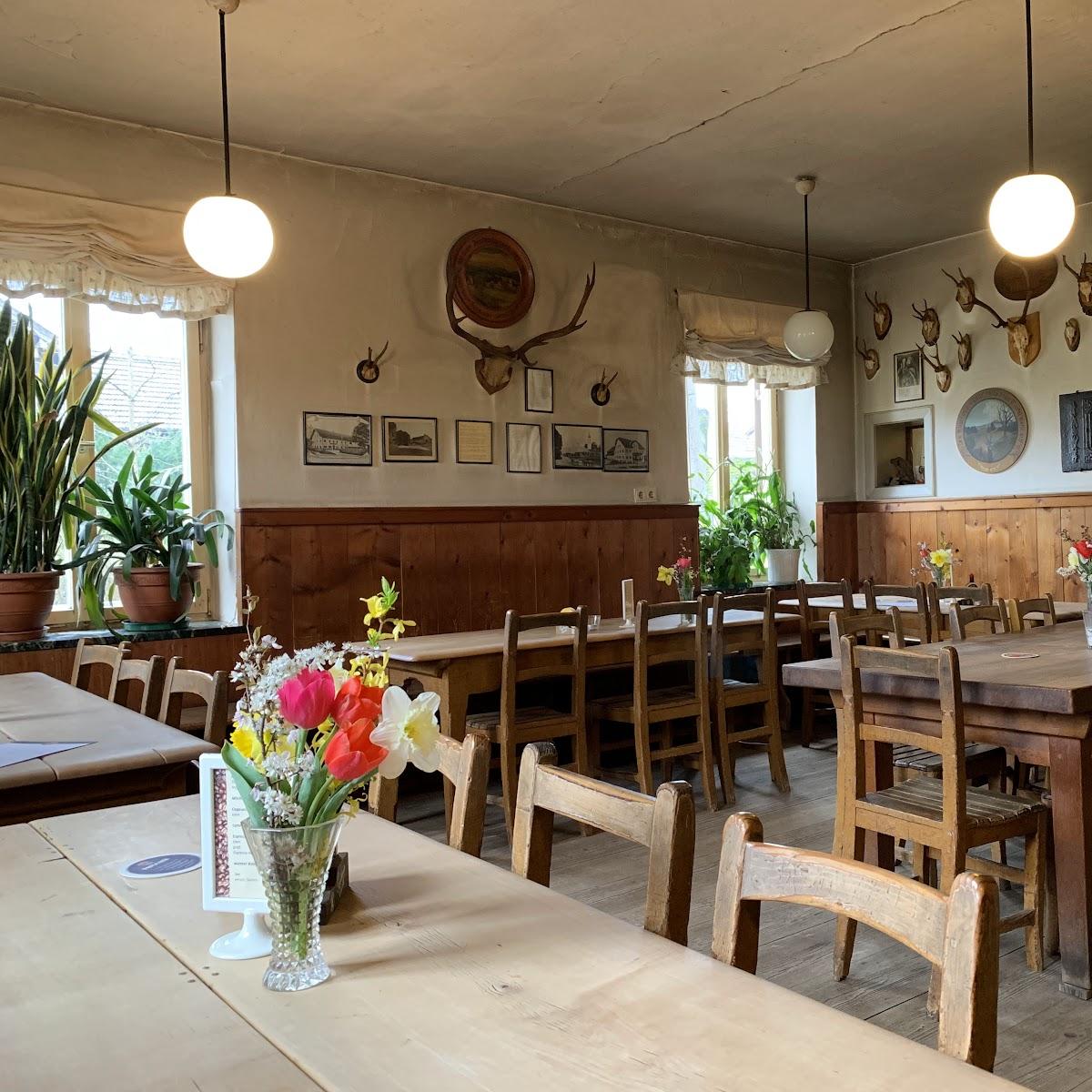 Restaurant "Zum goldenen Stern" in Weilheim in Oberbayern