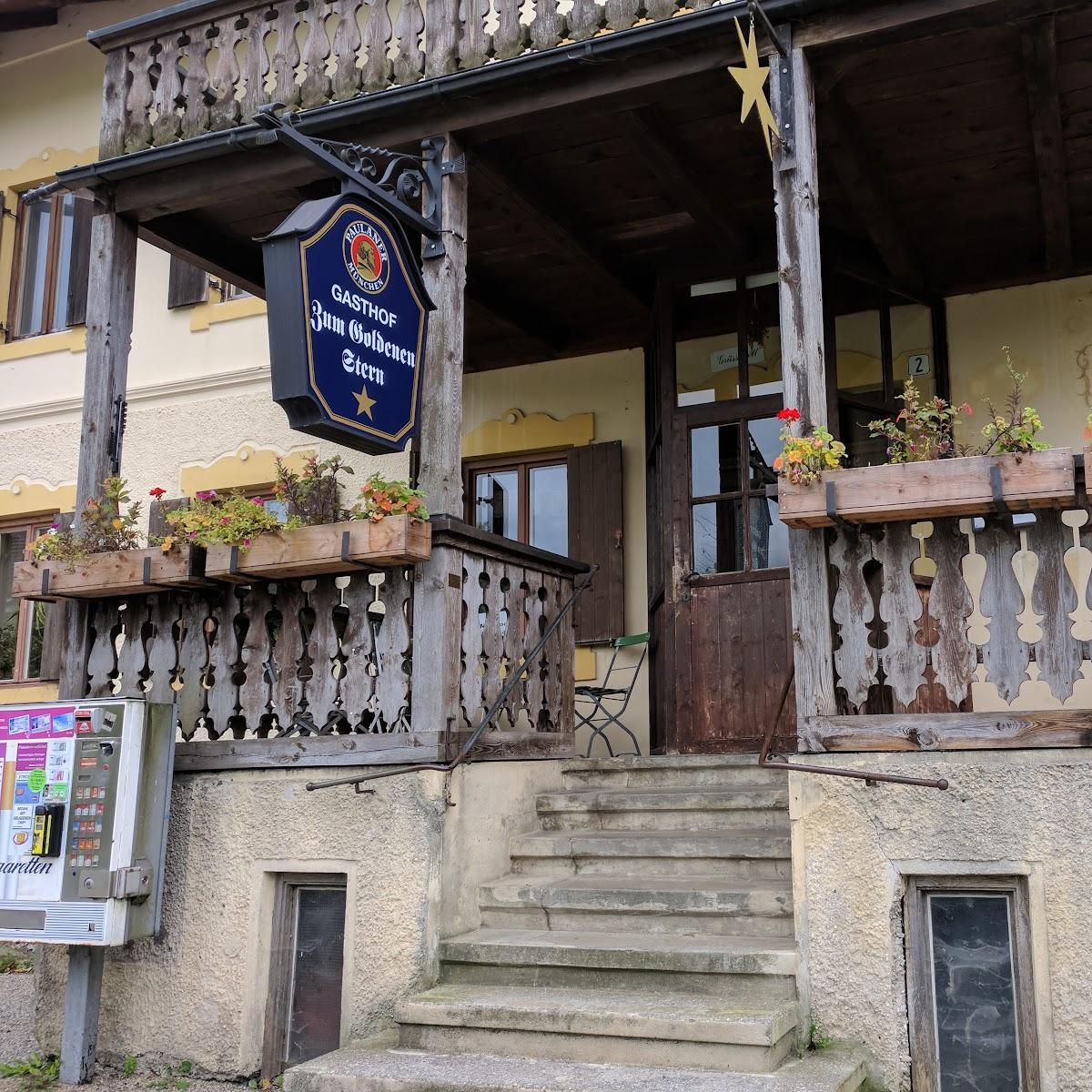 Restaurant "Zum goldenen Stern" in Weilheim in Oberbayern
