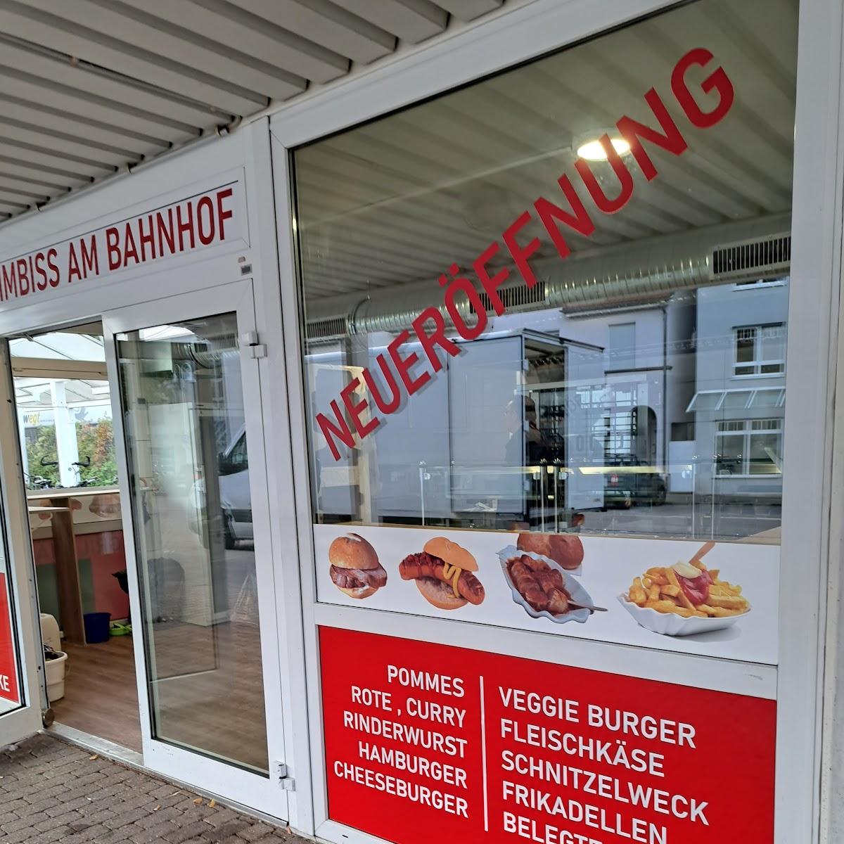 Restaurant "Imbiss am Bahnhof" in Besigheim