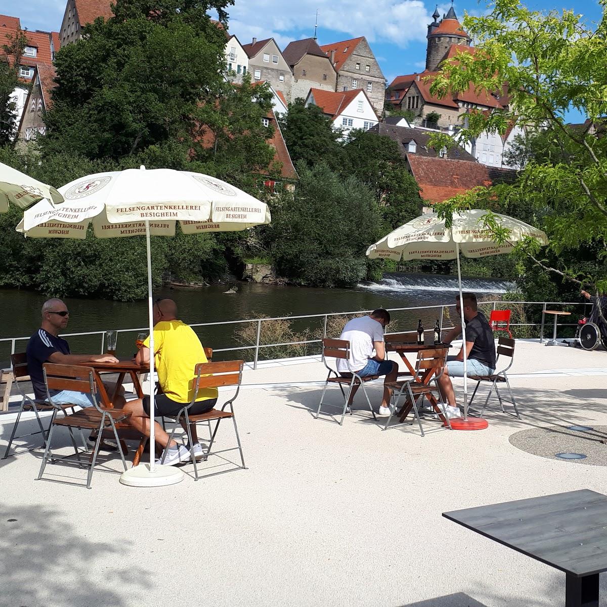 Restaurant "Enz Terrasse" in Besigheim