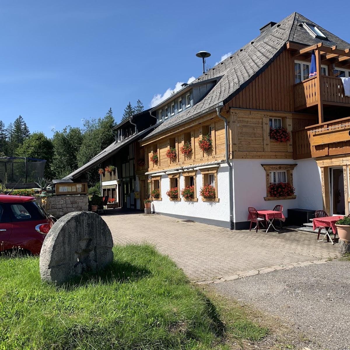 Restaurant "Höhenpension Glashütte - Horst Amann" in Bonndorf im Schwarzwald