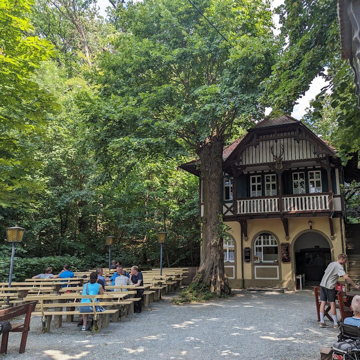 Restaurant "Roßdorfer Felsenkeller" in Strullendorf