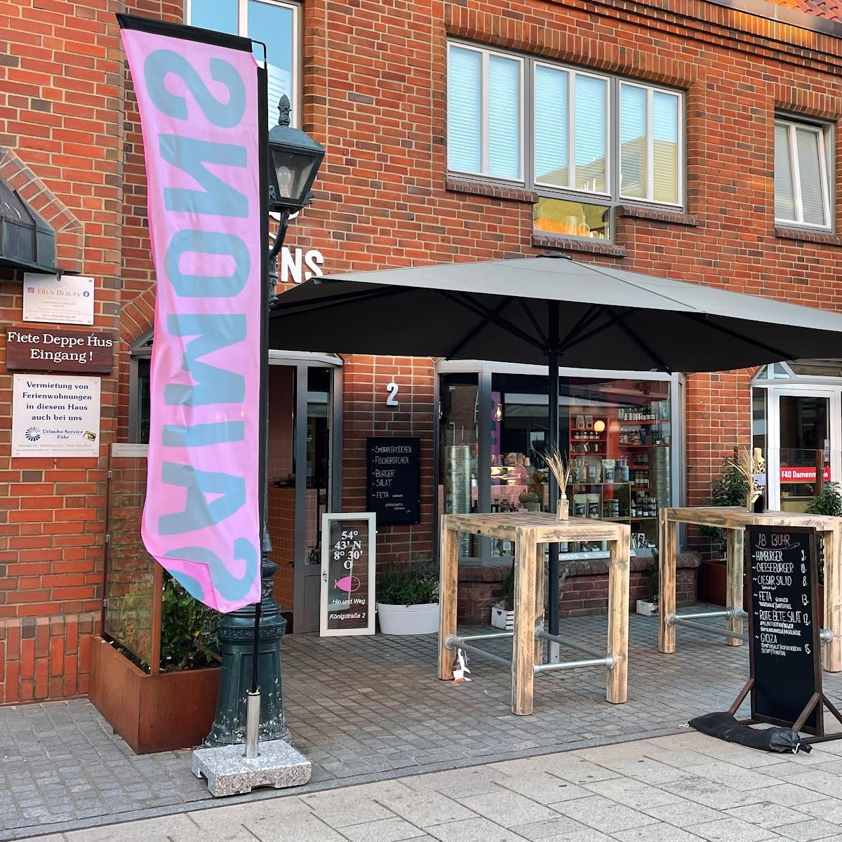 Restaurant "Saimons hin und weg" in Wyk auf Föhr