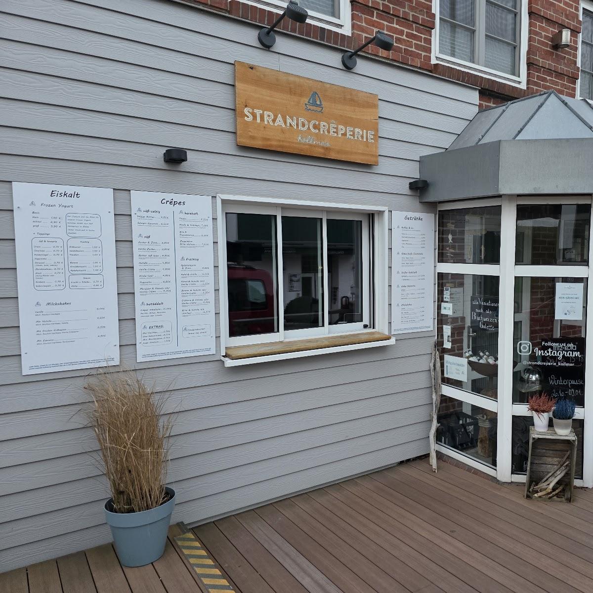 Restaurant "Strandcrêperie" in Kollmar