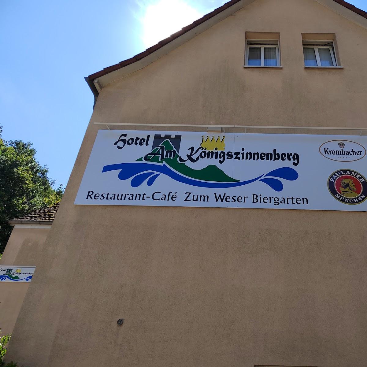 Restaurant "Hotel-Restaurant am Königszinnenberg Angelo Winkler Gaststättenbtr. UG" in Bodenwerder