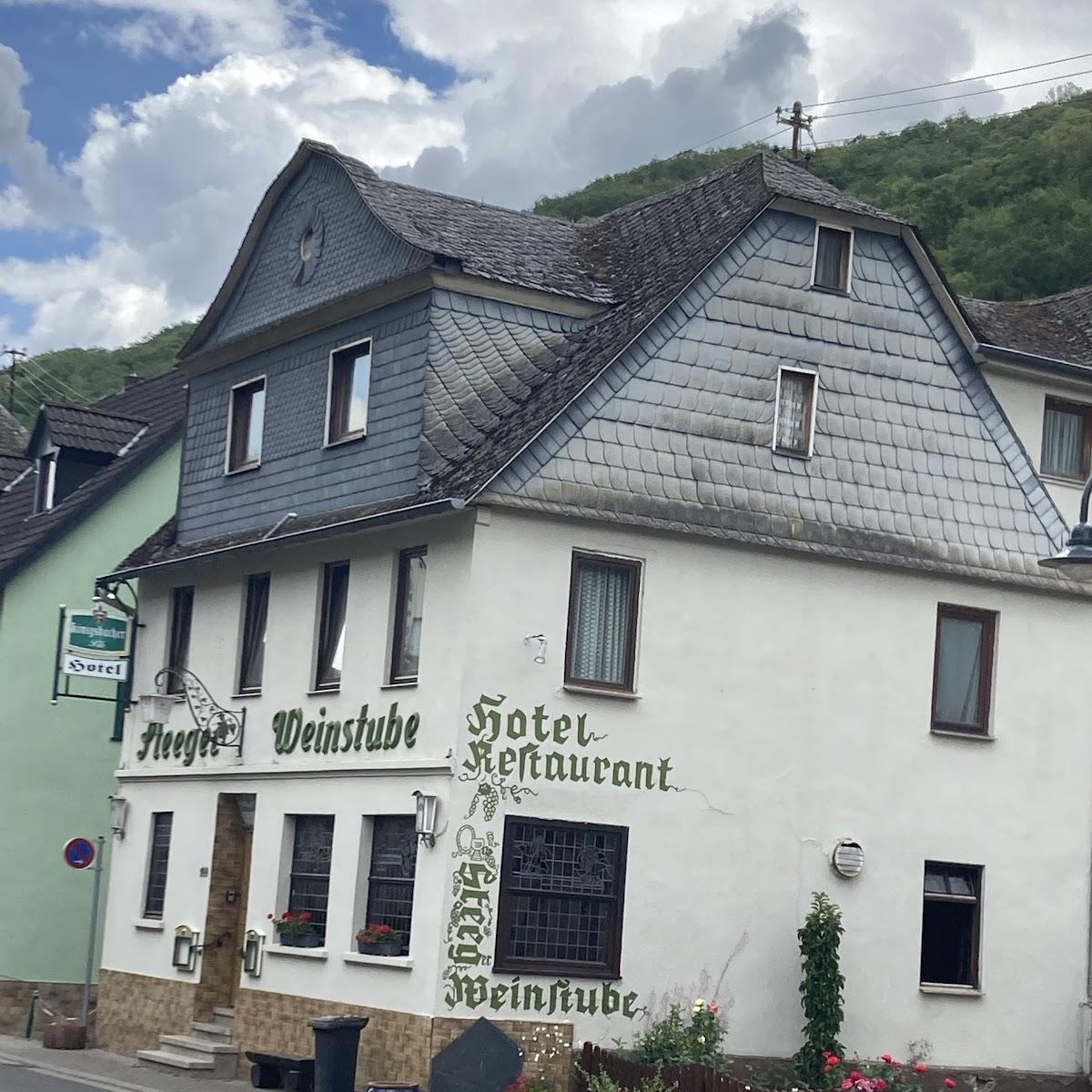 Restaurant "Steeger Weinstube" in Bacharach