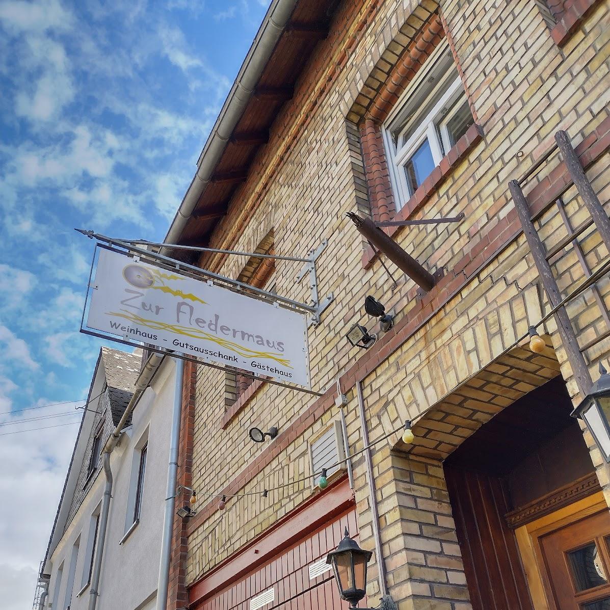 Restaurant "Zur Fledermaus" in Bacharach