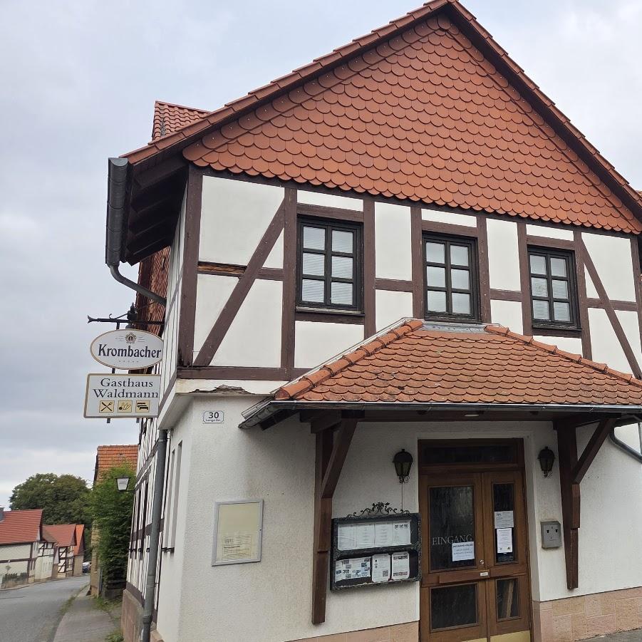 Restaurant "Gasthaus Waldmann" in Neu-Eichenberg