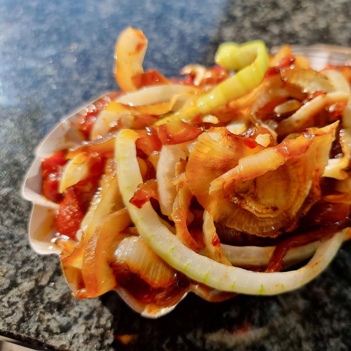 Restaurant "Borkowskis Original er Currywurst" in Berlin