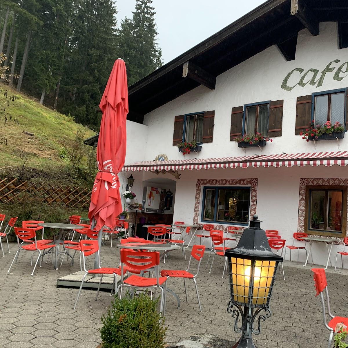 Restaurant "Café Gelfart" in Ramsau bei Berchtesgaden
