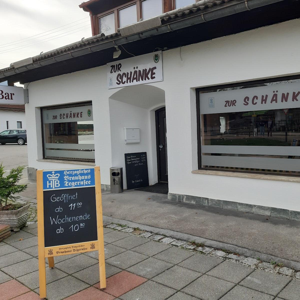 Restaurant "ZUR SCHÄNKE" in Bad Wiessee