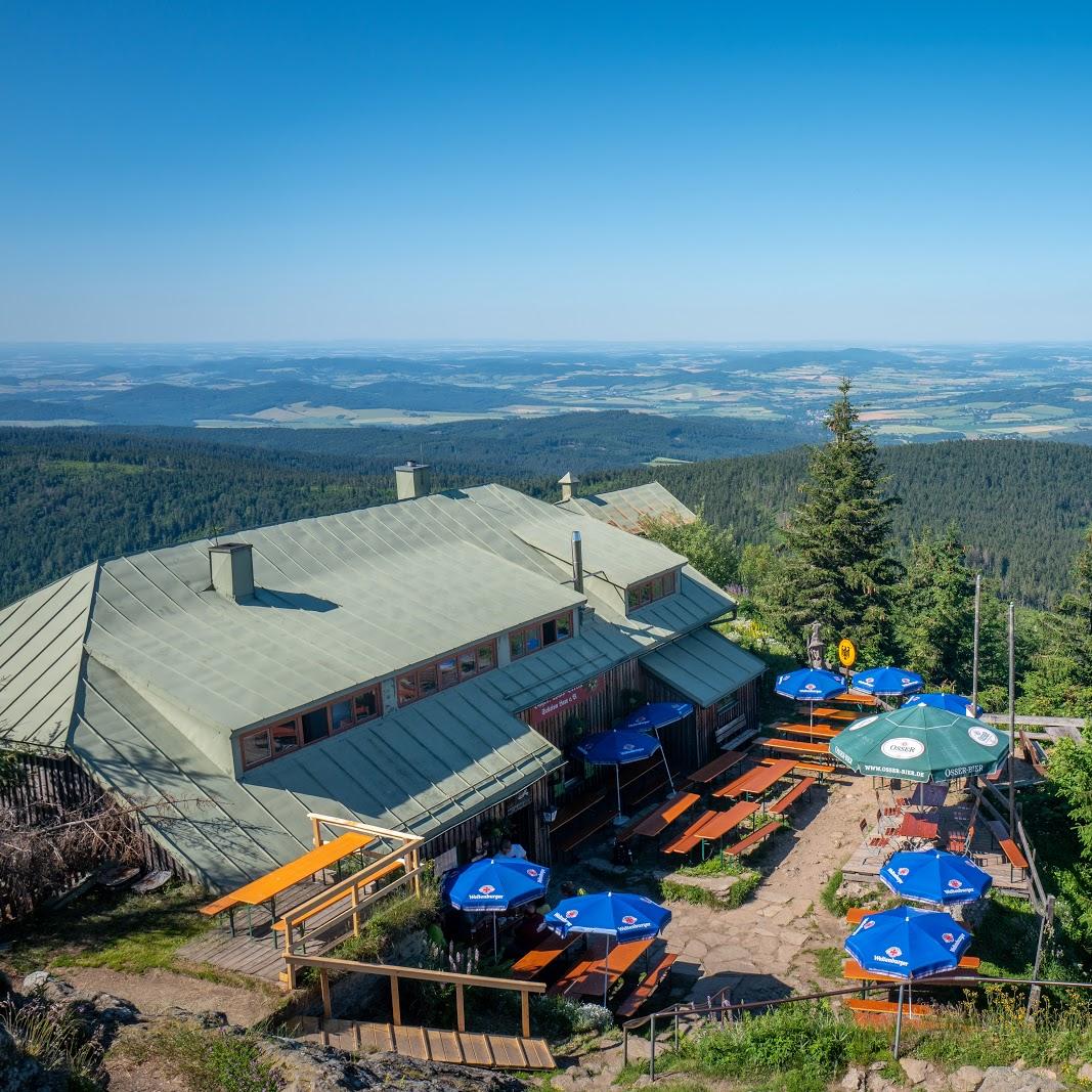 Restaurant "Osserschutzhaus" in Lam