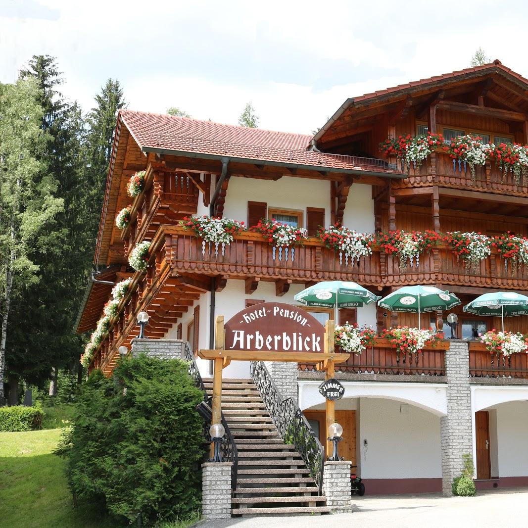 Restaurant "GarniHotel Arberblick" in Lohberg