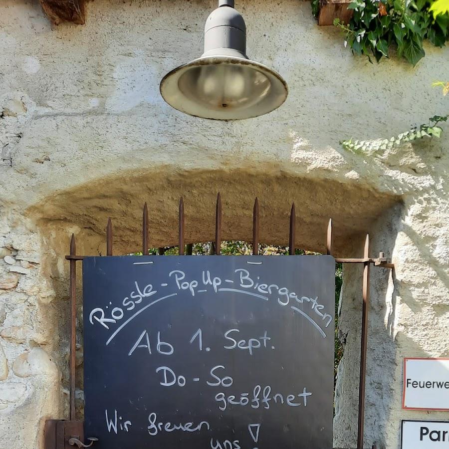 Restaurant "Rössle PopUp Biergarten  (by Brauhaus )" in Schongau