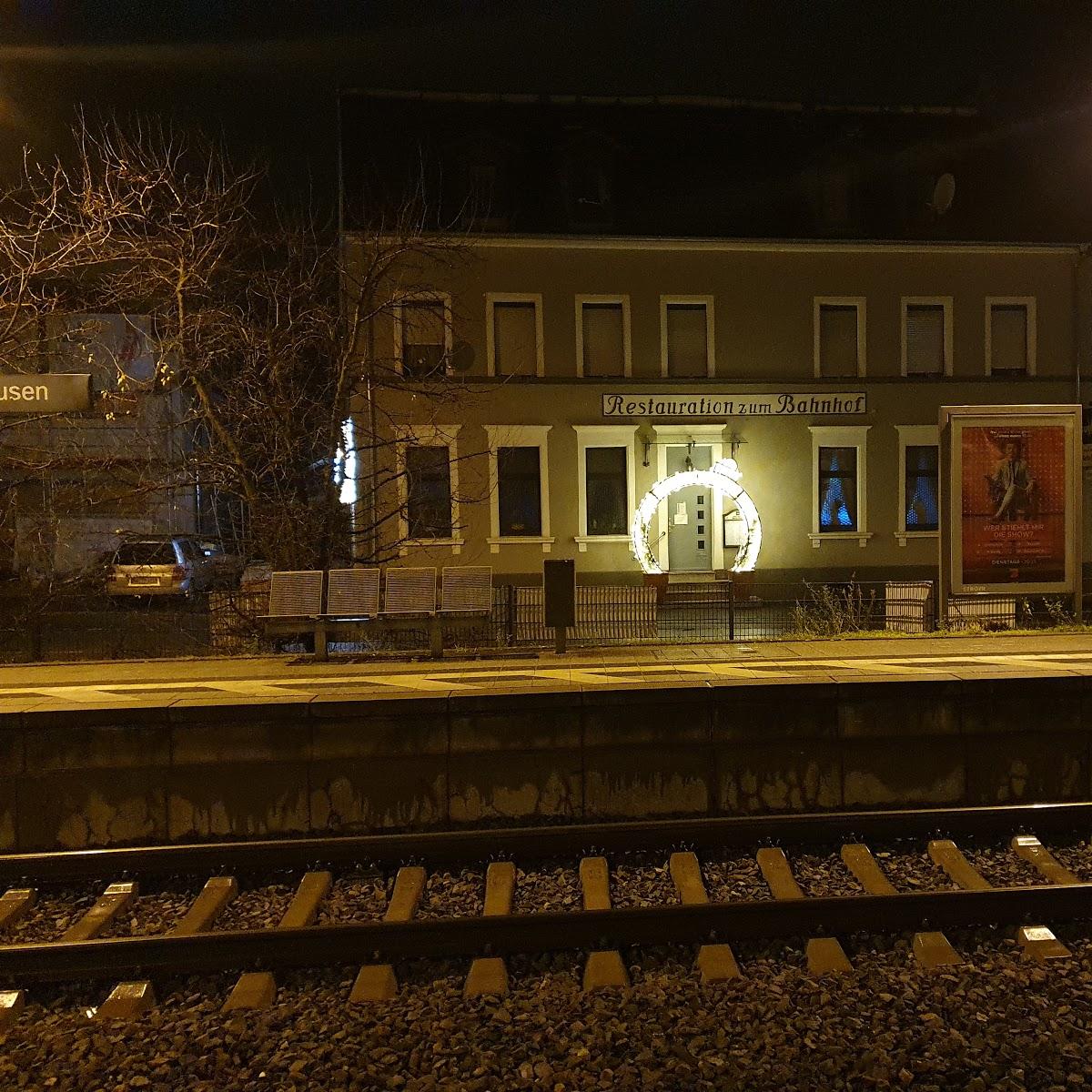 Restaurant "Restauration Zum Bahnhof" in Leimen