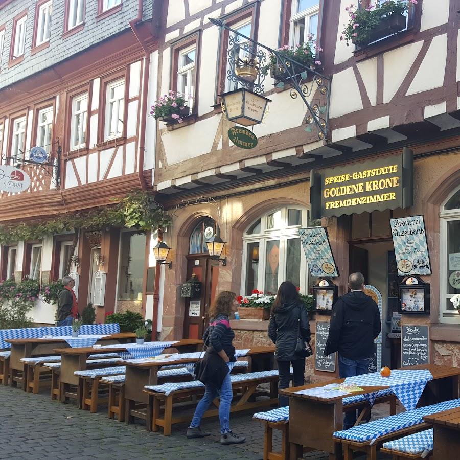 Restaurant "Goldene Krone" in Miltenberg