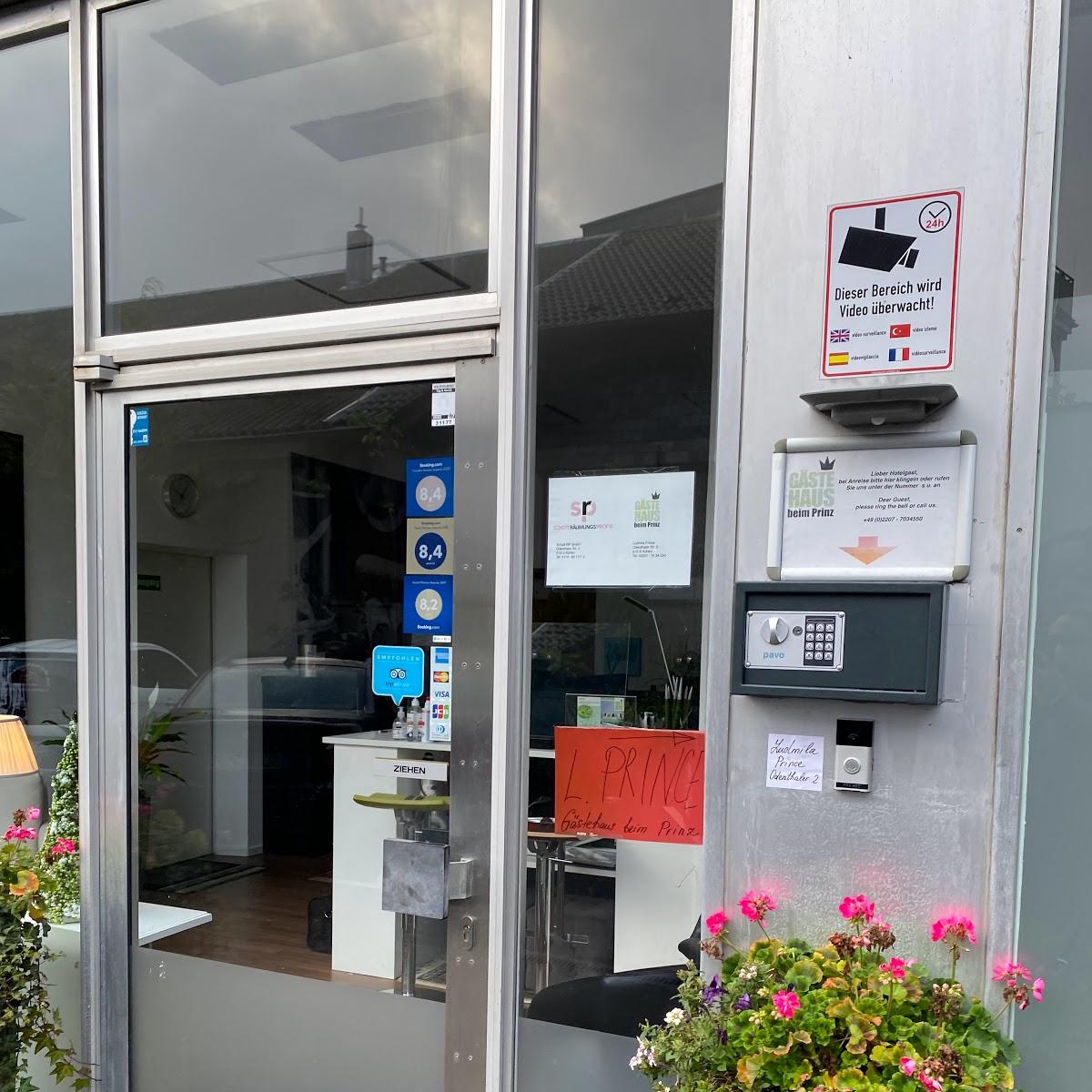 Restaurant "Gästehaus beim Prinz" in Kürten