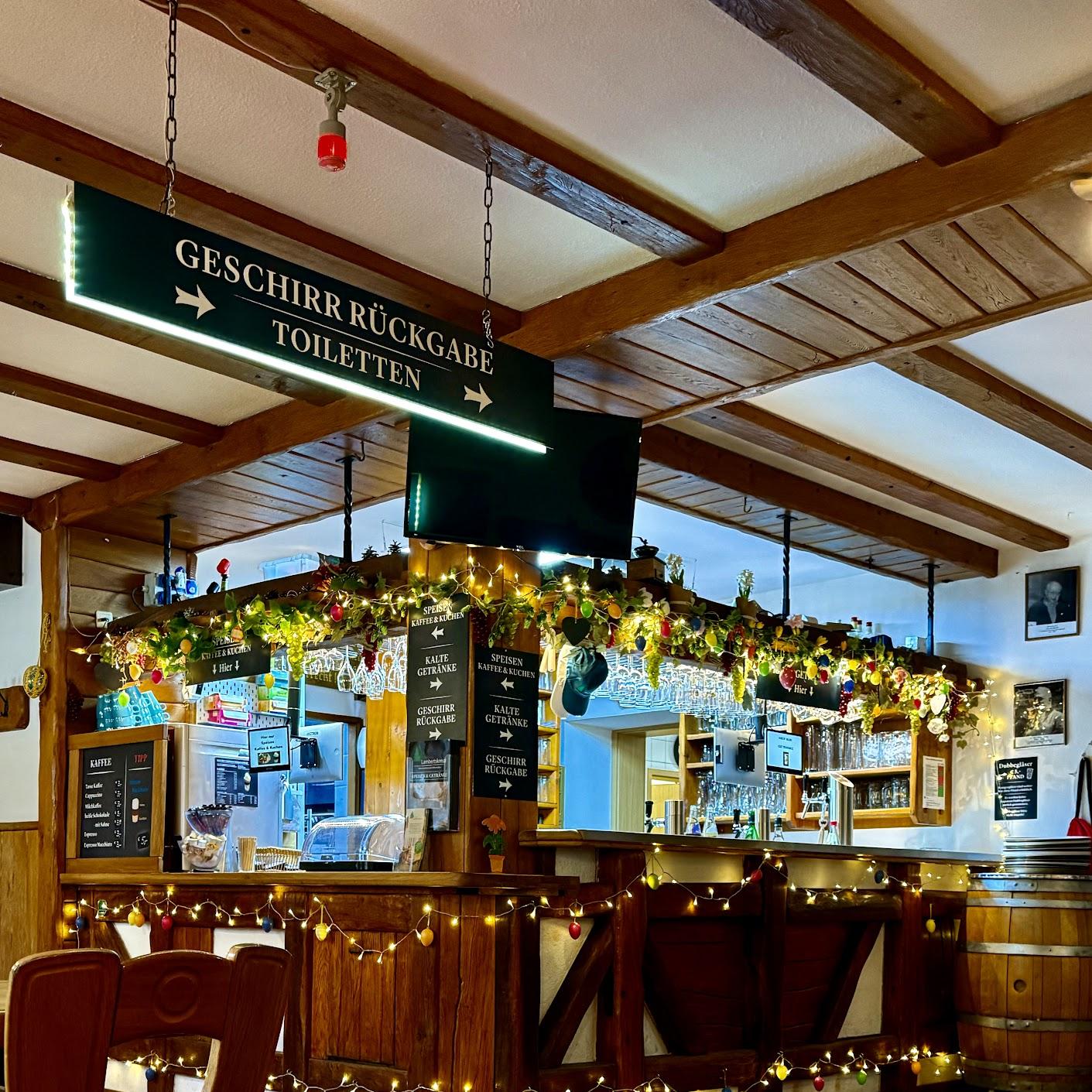 Restaurant "Waldhaus Lambertskreuz" in Neidenfels