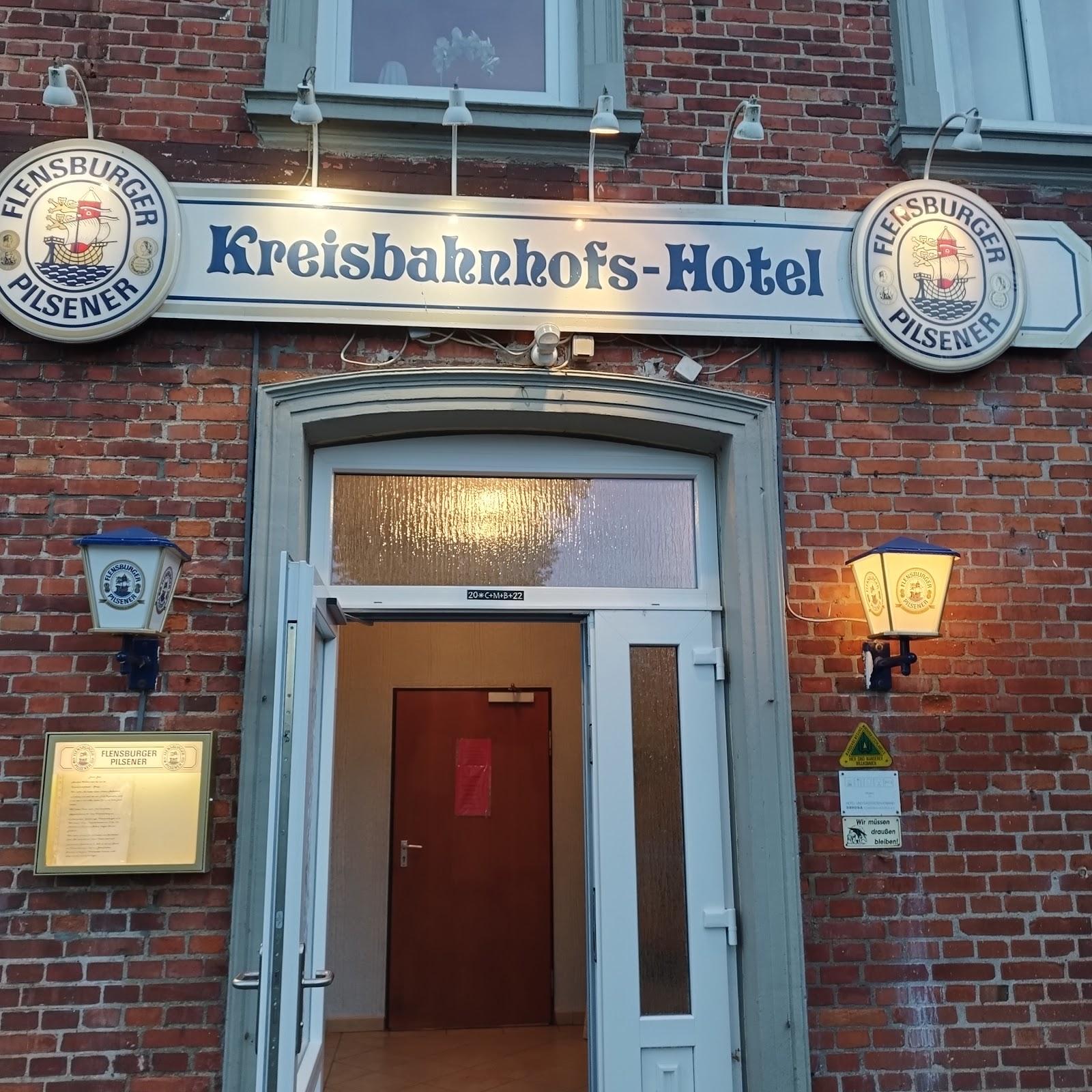 Restaurant "Kreisbahnhofshotel" in Sörup
