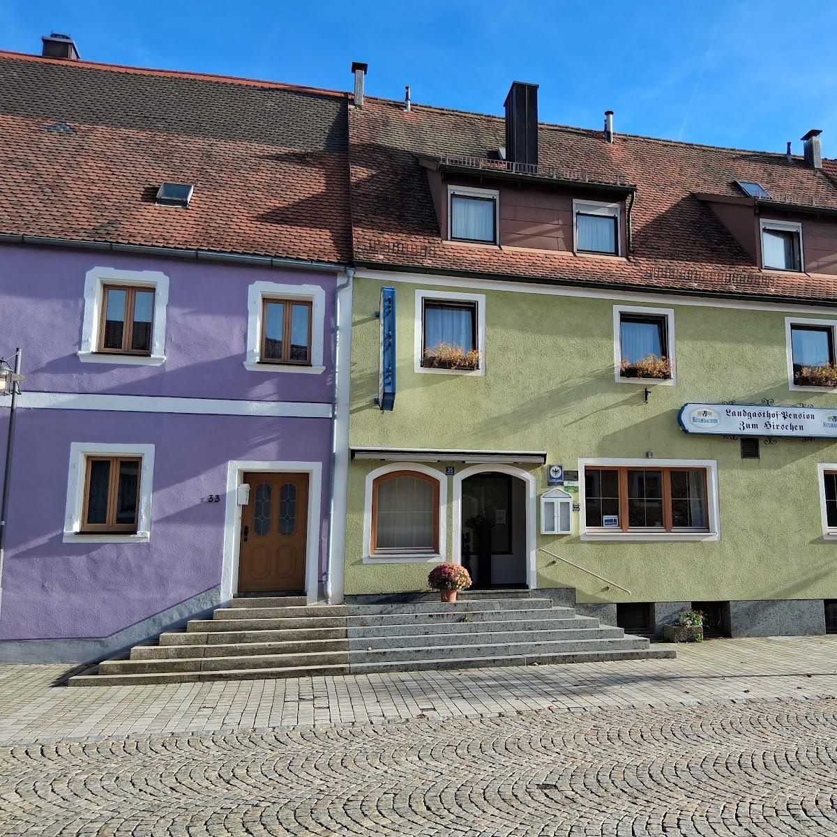 Restaurant "Zum Hirschen" in Kemnath