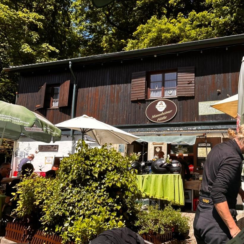 Restaurant "Mannheimer Hütte" in Neckarsteinach