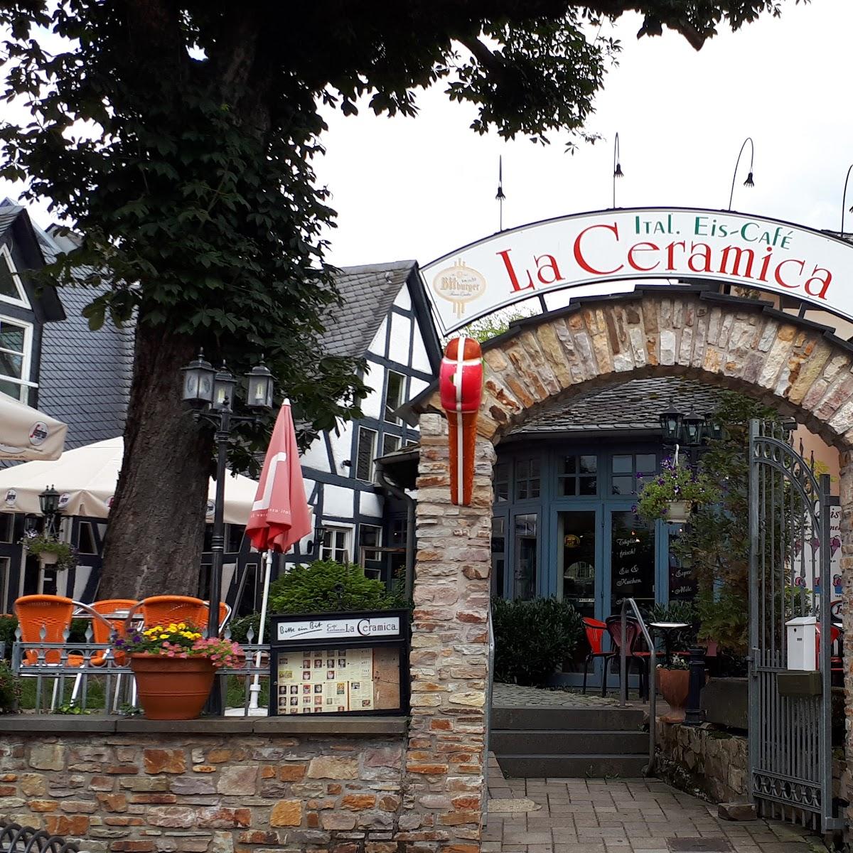 Restaurant "Angelo Vallana Eiscafé La Ceramica" in Höhr-Grenzhausen