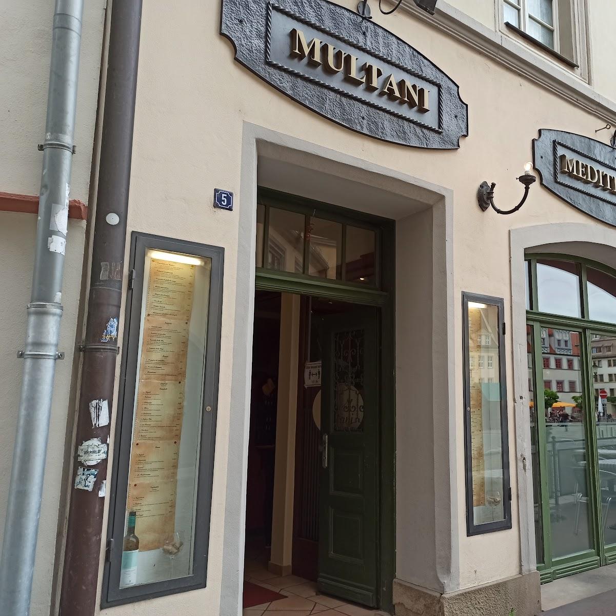 Restaurant "Multani Mediterranes Restaurant" in Naumburg (Saale)