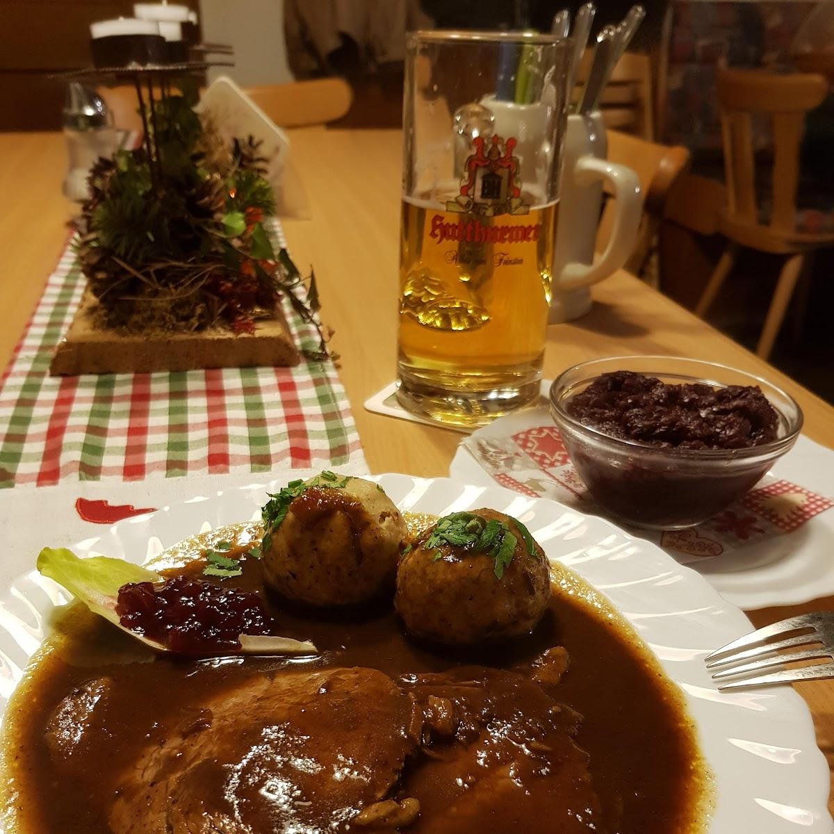 Restaurant "Cafe + Pension Grabmeierkeller" in Metten