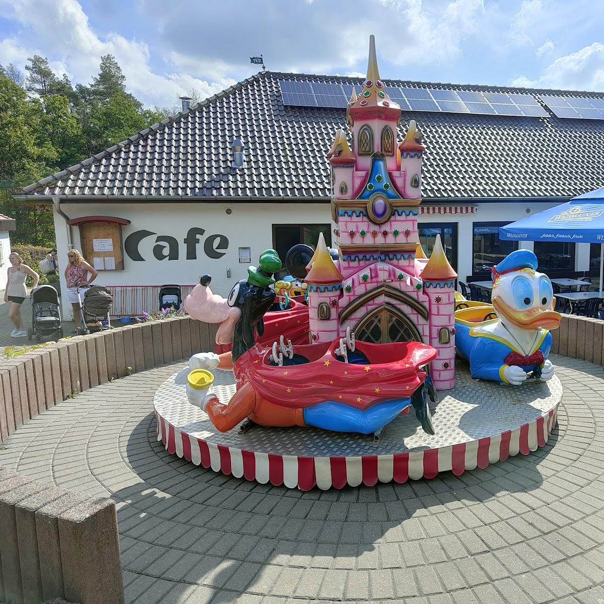 Restaurant "Restaurant-Cafe im Märchenwald Sambachshof" in Bad Königshofen im Grabfeld