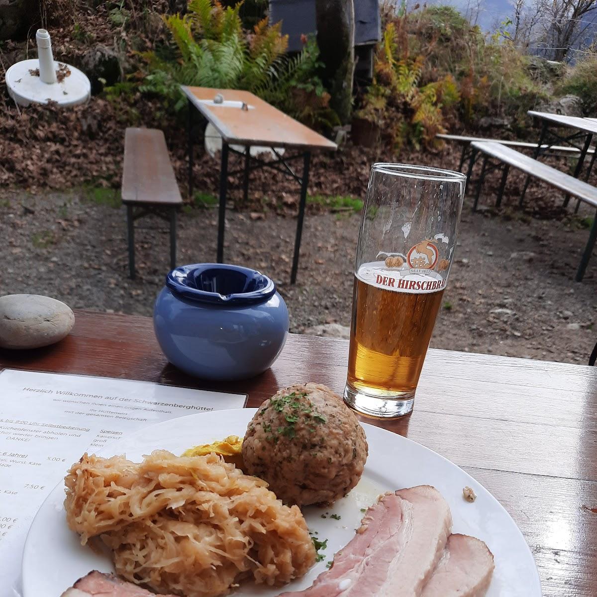 Restaurant "Schwarzenberghütte Albert Hanschek" in Bad Hindelang