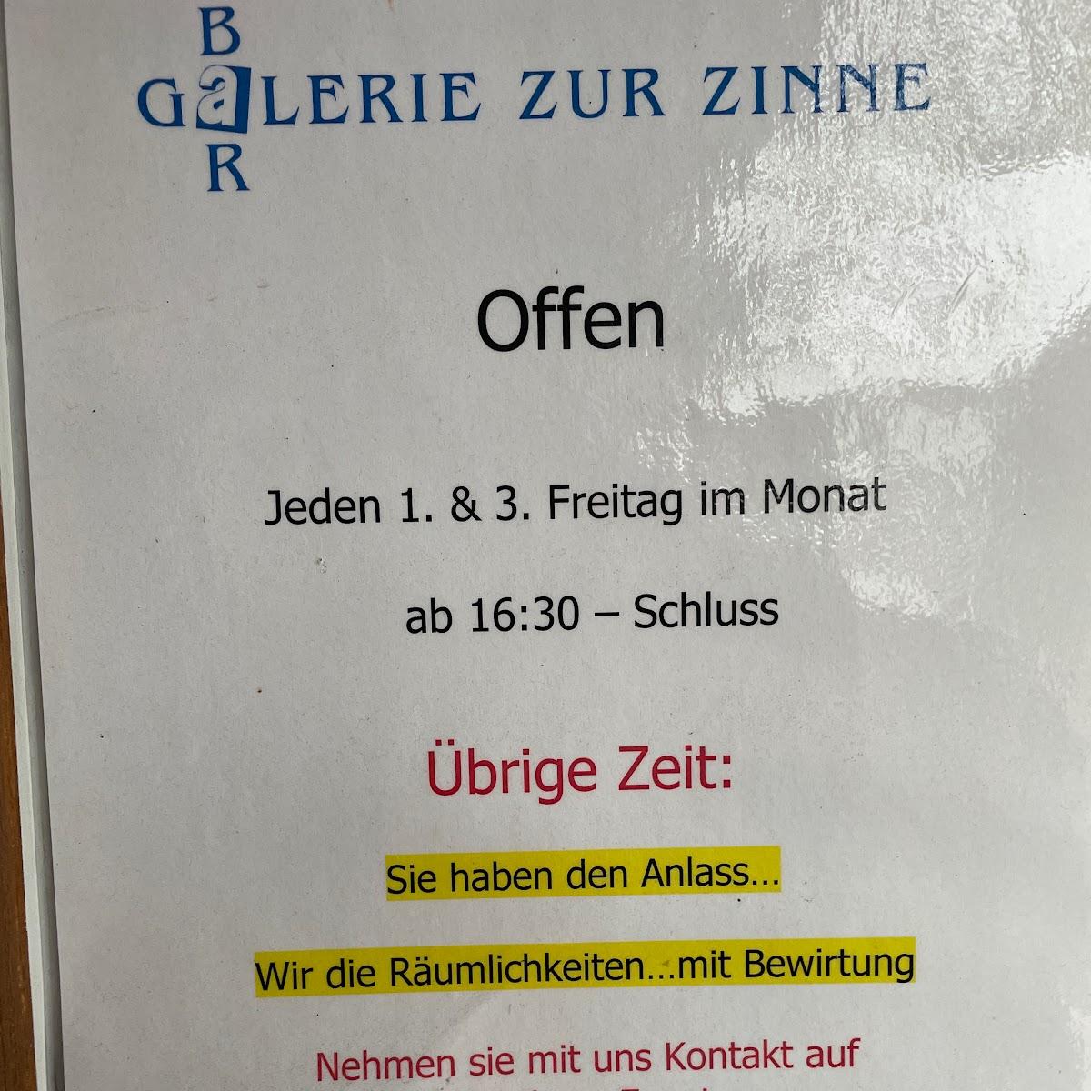 Restaurant "Galerie Bar zur Zinne" in Oberrieden
