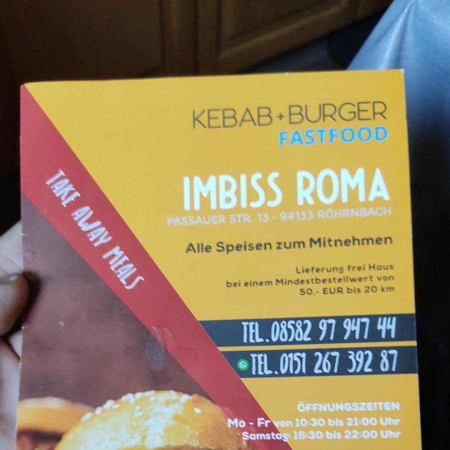 Restaurant "Imbiss Roma" in Röhrnbach
