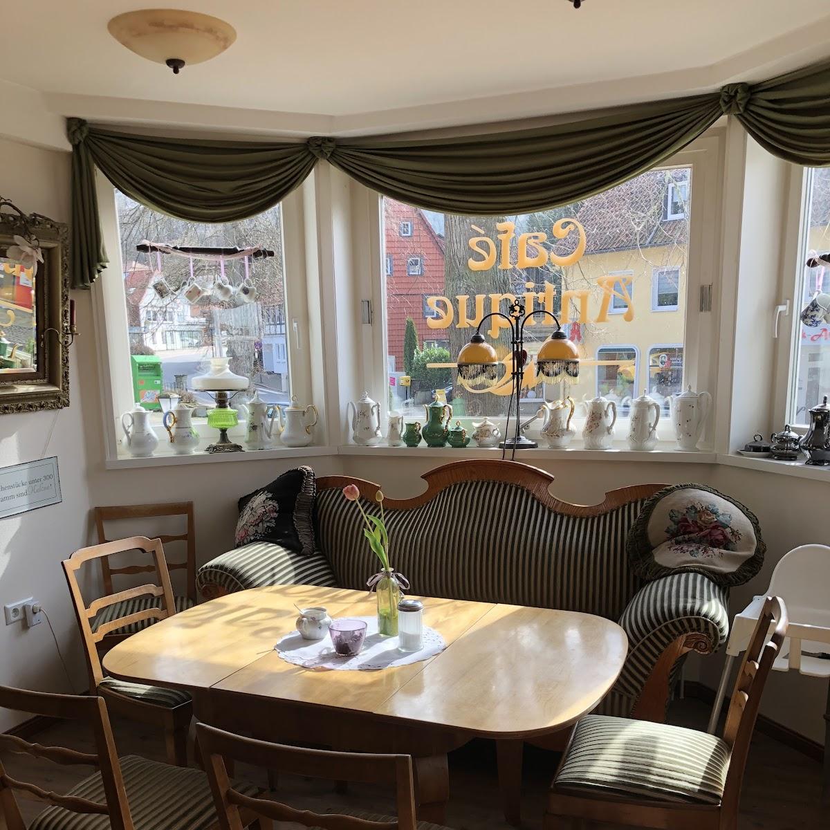 Restaurant "Café Antique" in Bad Grund (Harz)