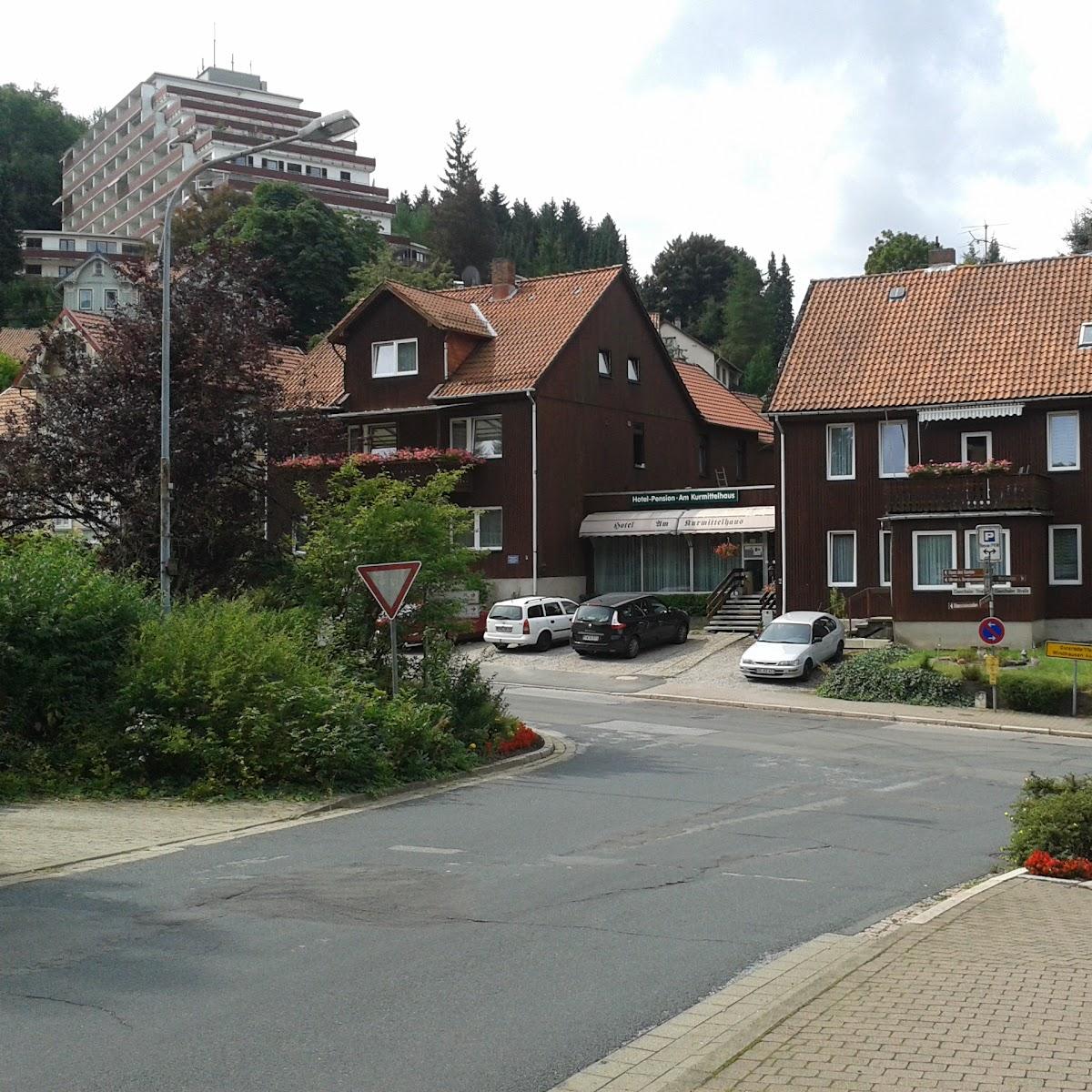 Restaurant "Hotel-Pension Am Kurmittelhaus" in Bad Grund (Harz)