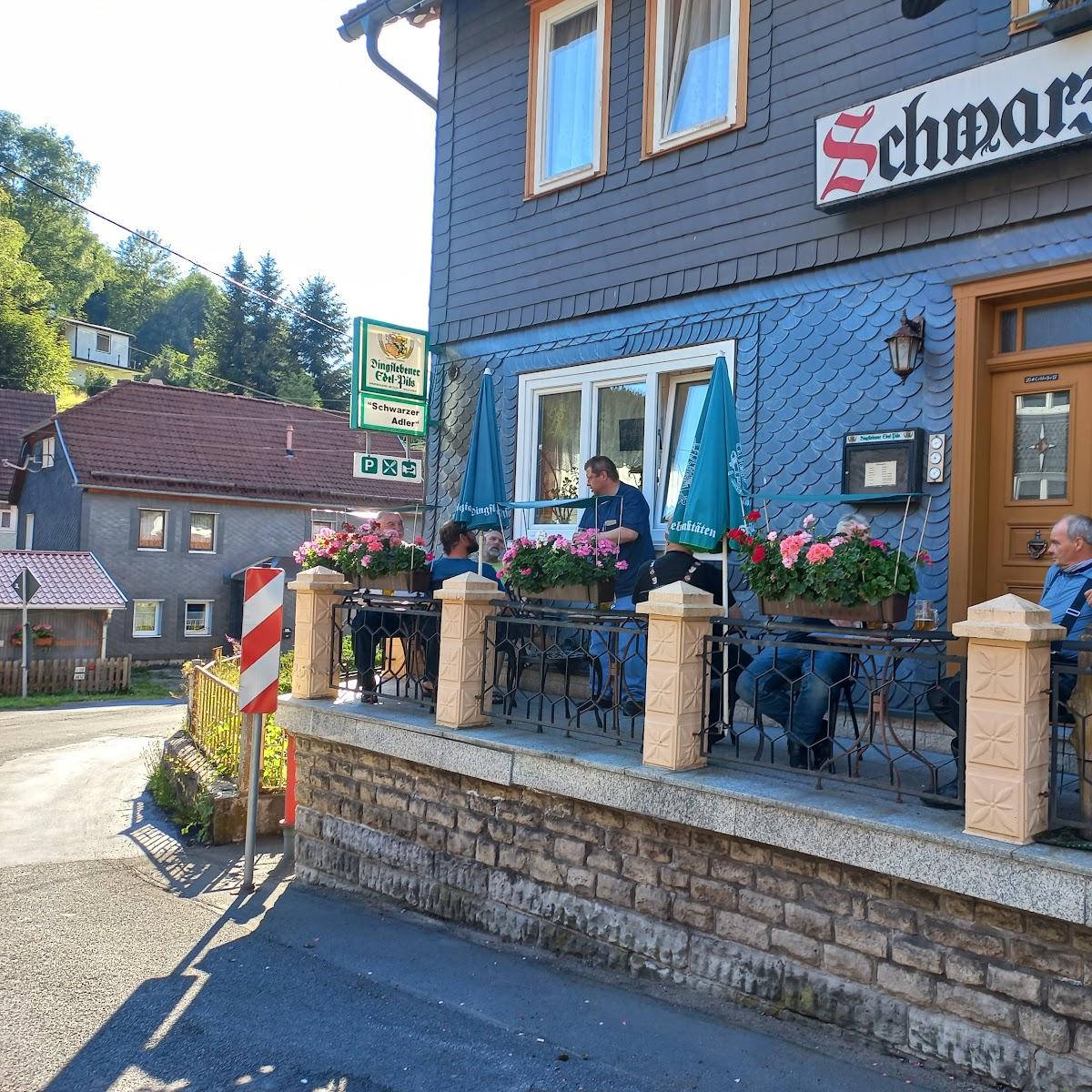 Restaurant "Gasthof und Fleischerei Schwarzer Adler" in Schleusegrund