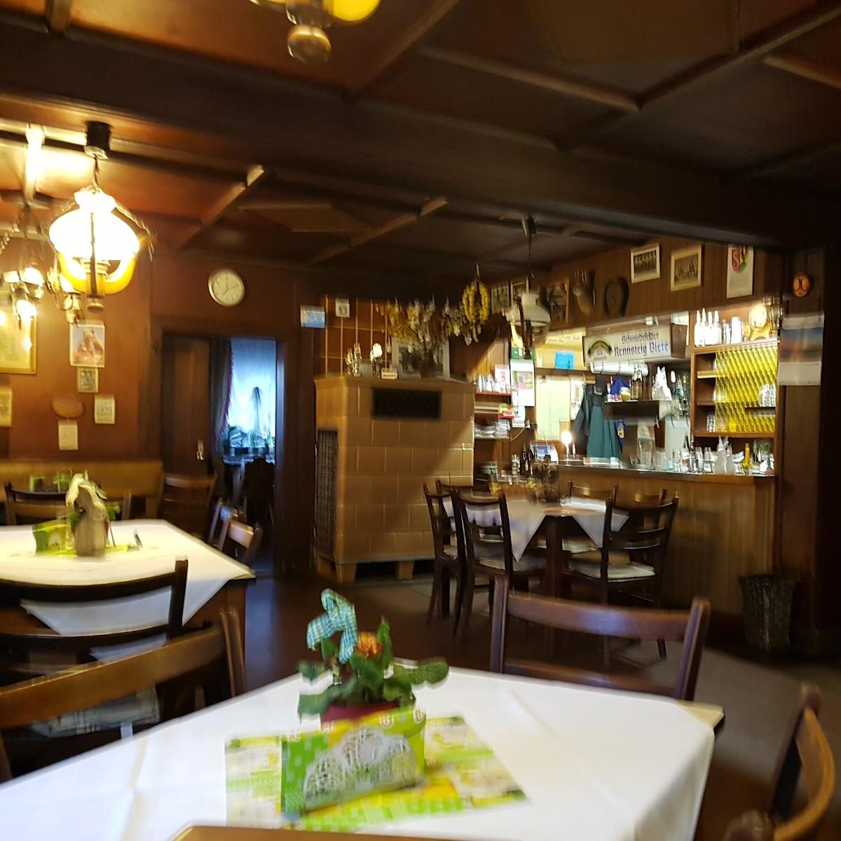 Restaurant "Hotel  Thüringer Hof " in Schmiedefeld a Rennsteig