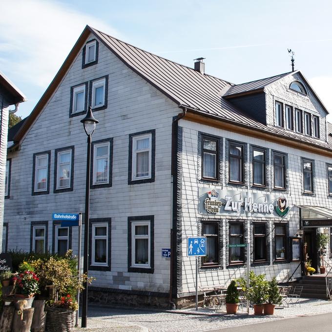 Restaurant "Gasthaus Zur Henne" in Schmiedefeld am Rennsteig