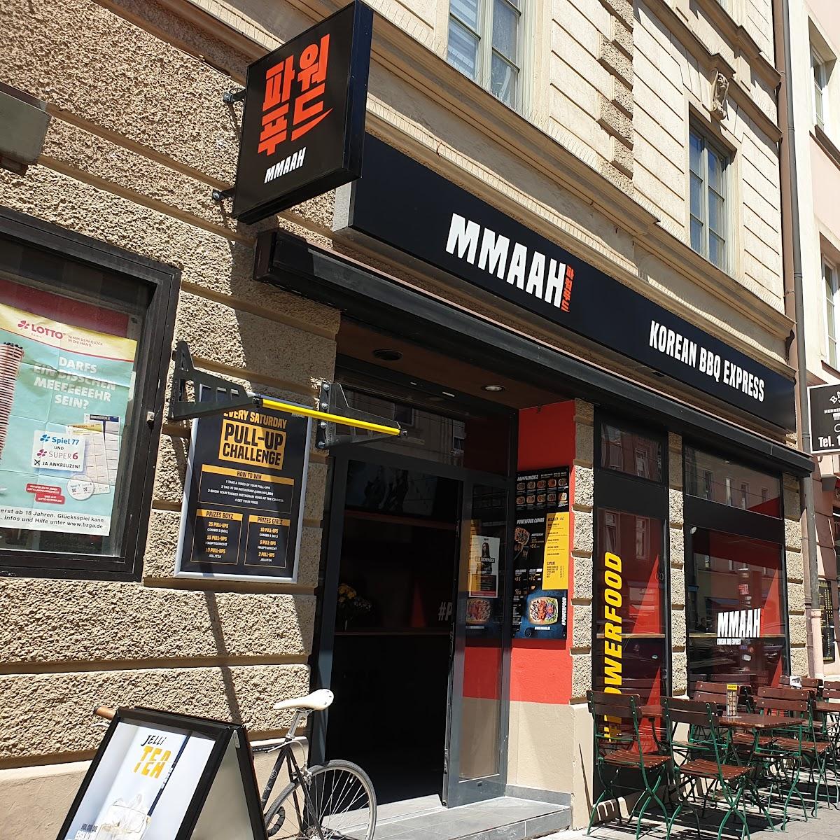Mmaah - Korean BBQ Express München 🍽️ Speisekarte