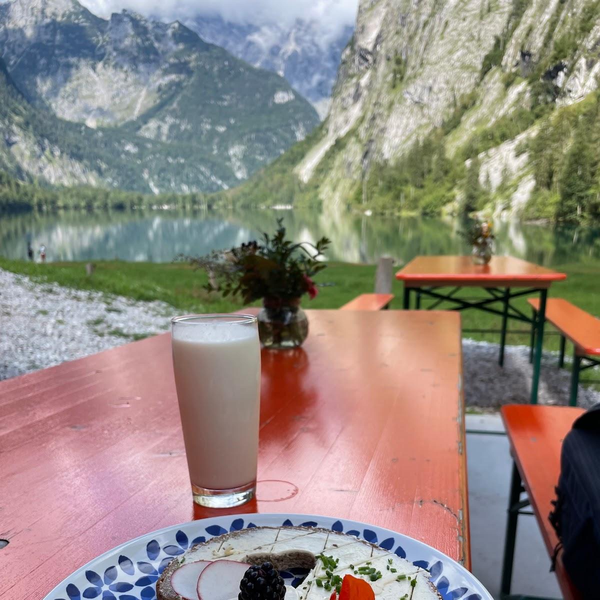 Restaurant "Fischunkelalm" in Schönau am Königssee