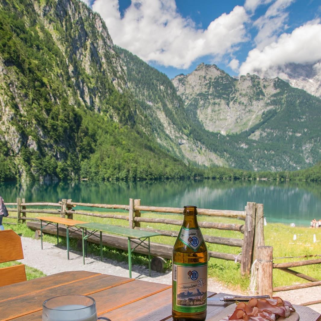 Restaurant "Fischunkelalm" in Schönau am Königssee