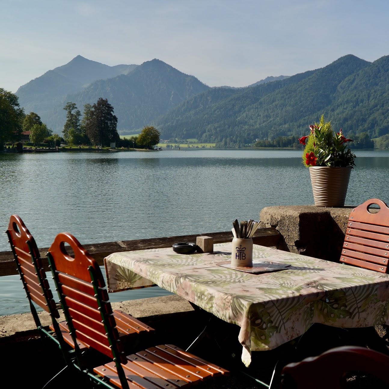Restaurant "Biergarten Seehotel r Hof" in Schliersee