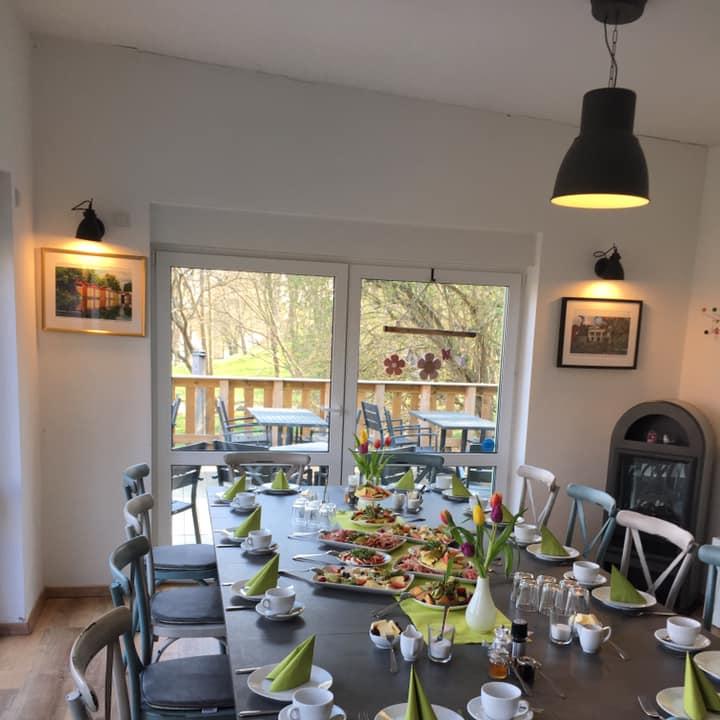 Restaurant "Café Broda" in Neubrandenburg