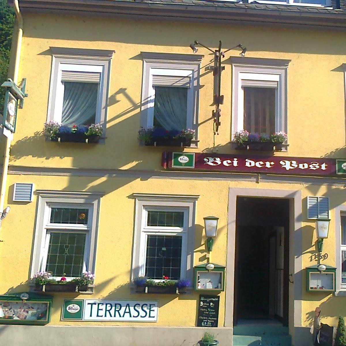 Restaurant "Hotel & Restaurant Pension Bei der Post" in Bacharach