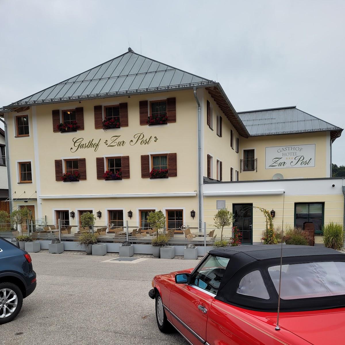 Restaurant "Gasthof zur Post" in Teisendorf