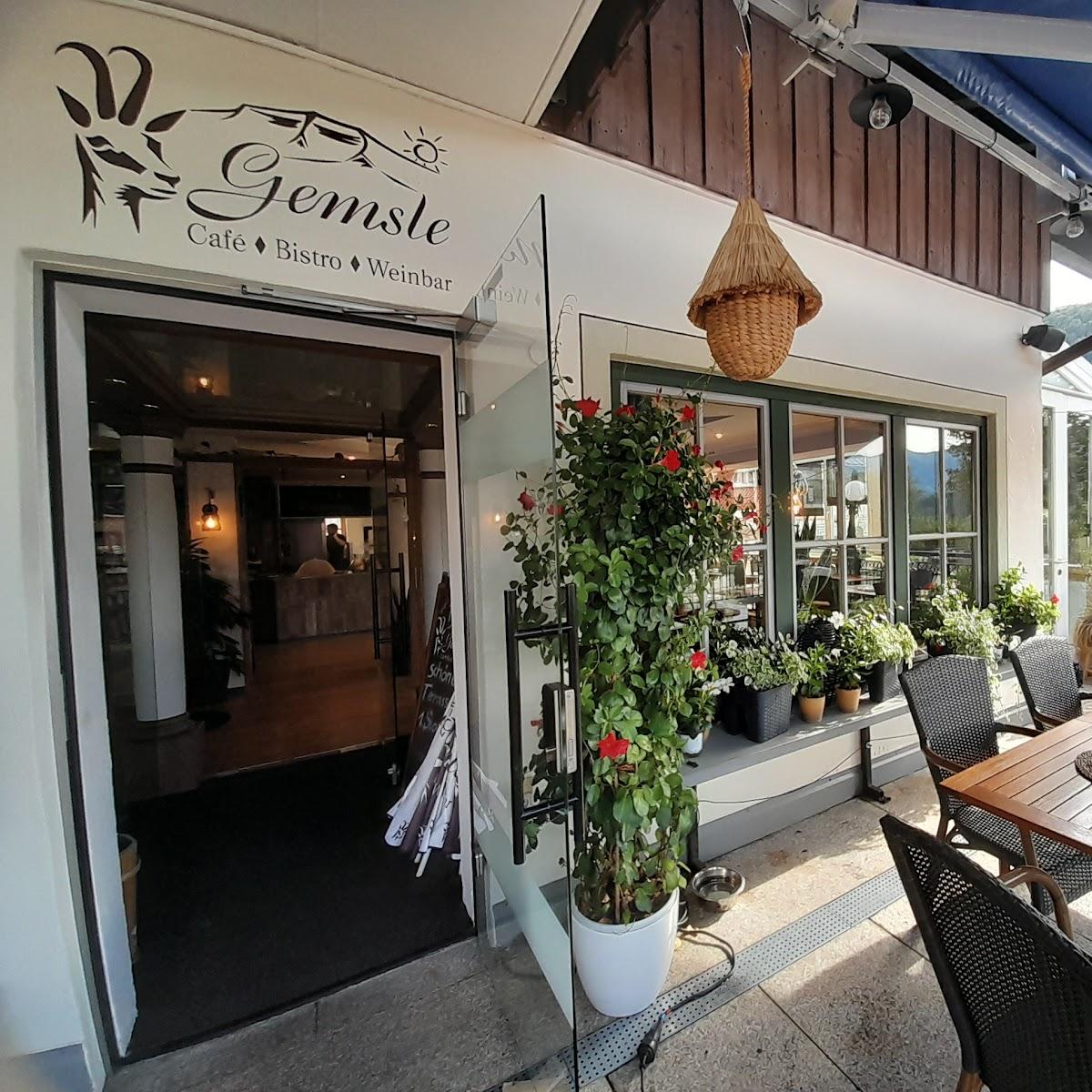 Restaurant "Café Gemsle" in Oberstaufen