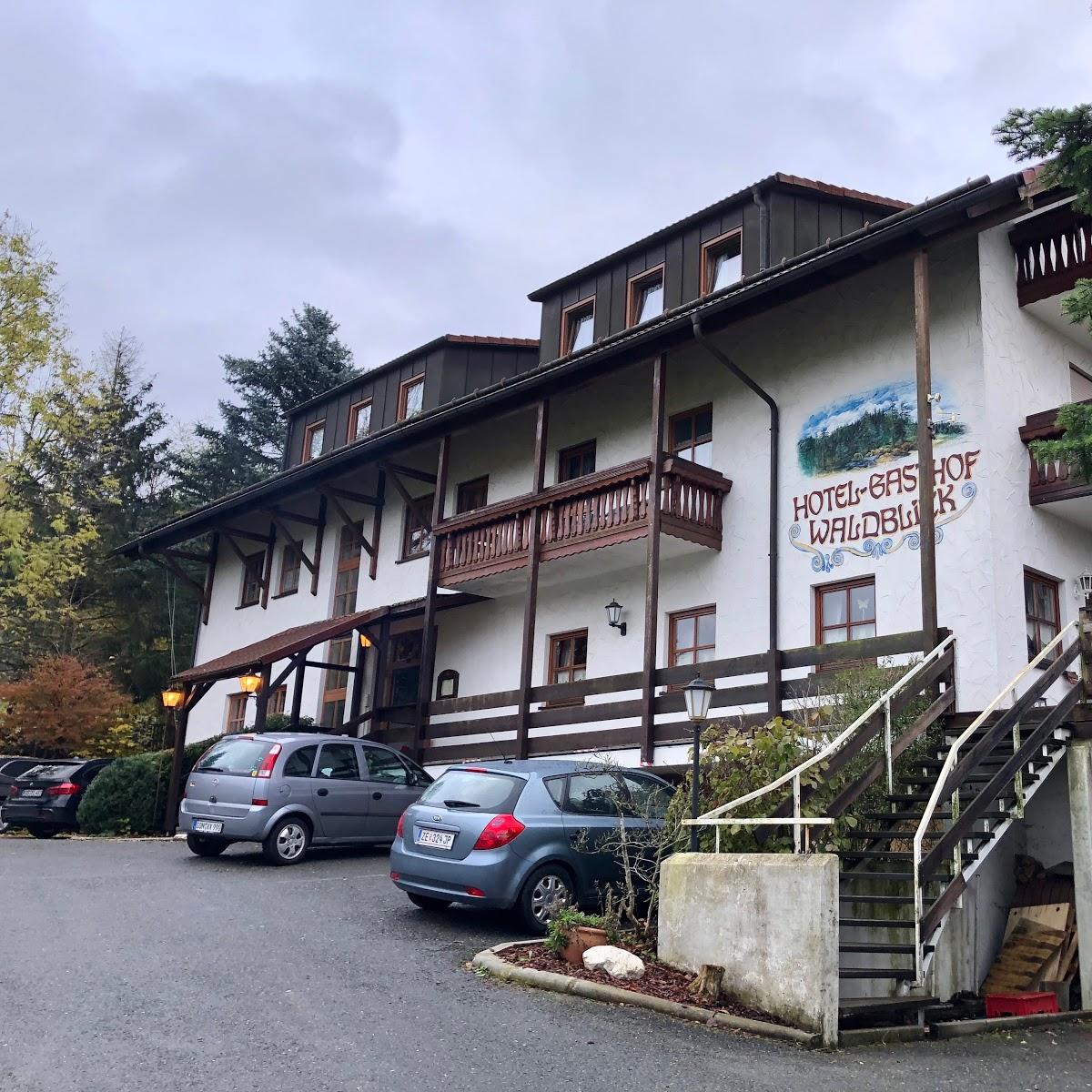 Restaurant "Hotel-Gasthof Waldblick" in Sonneberg