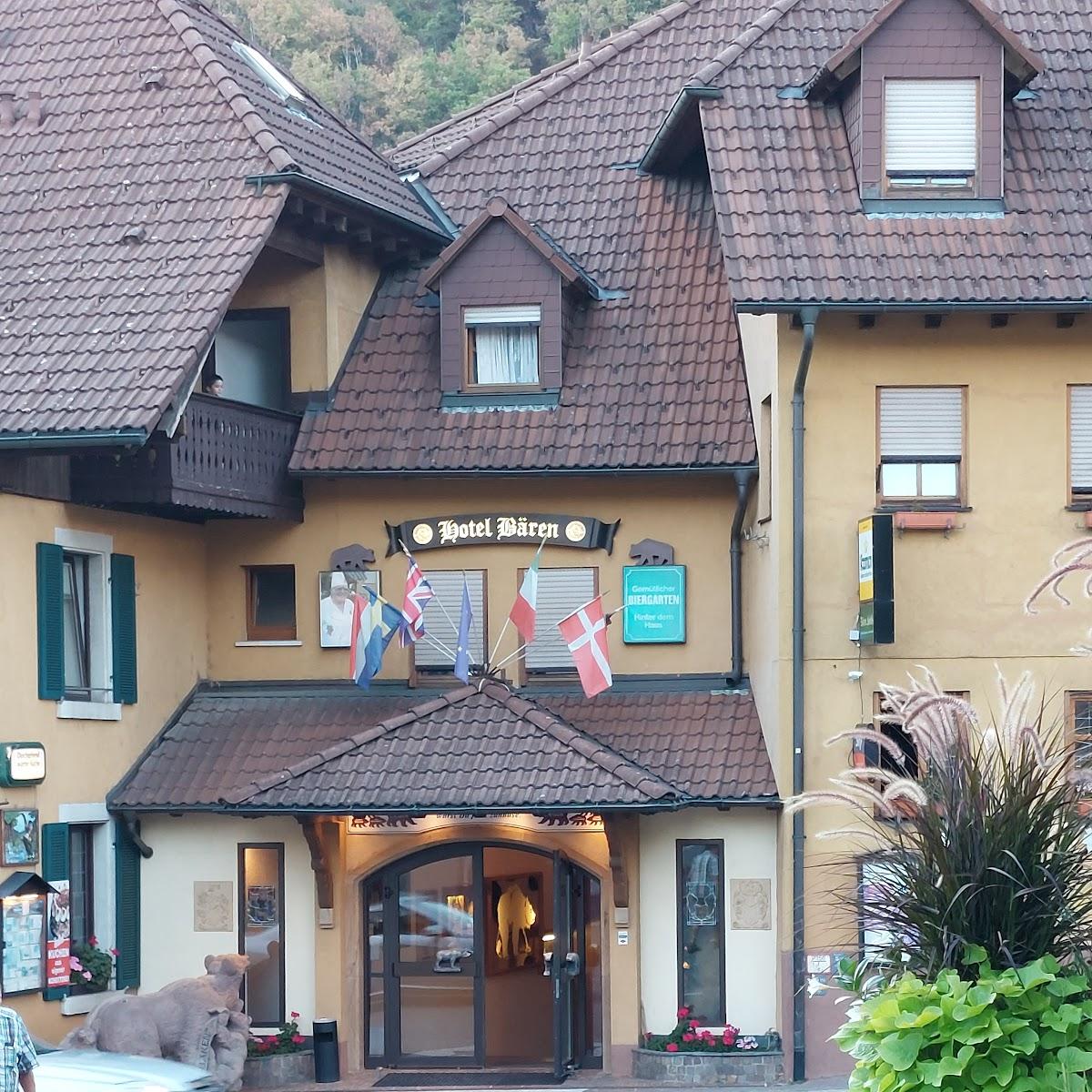 Restaurant "Bären" in Oberharmersbach