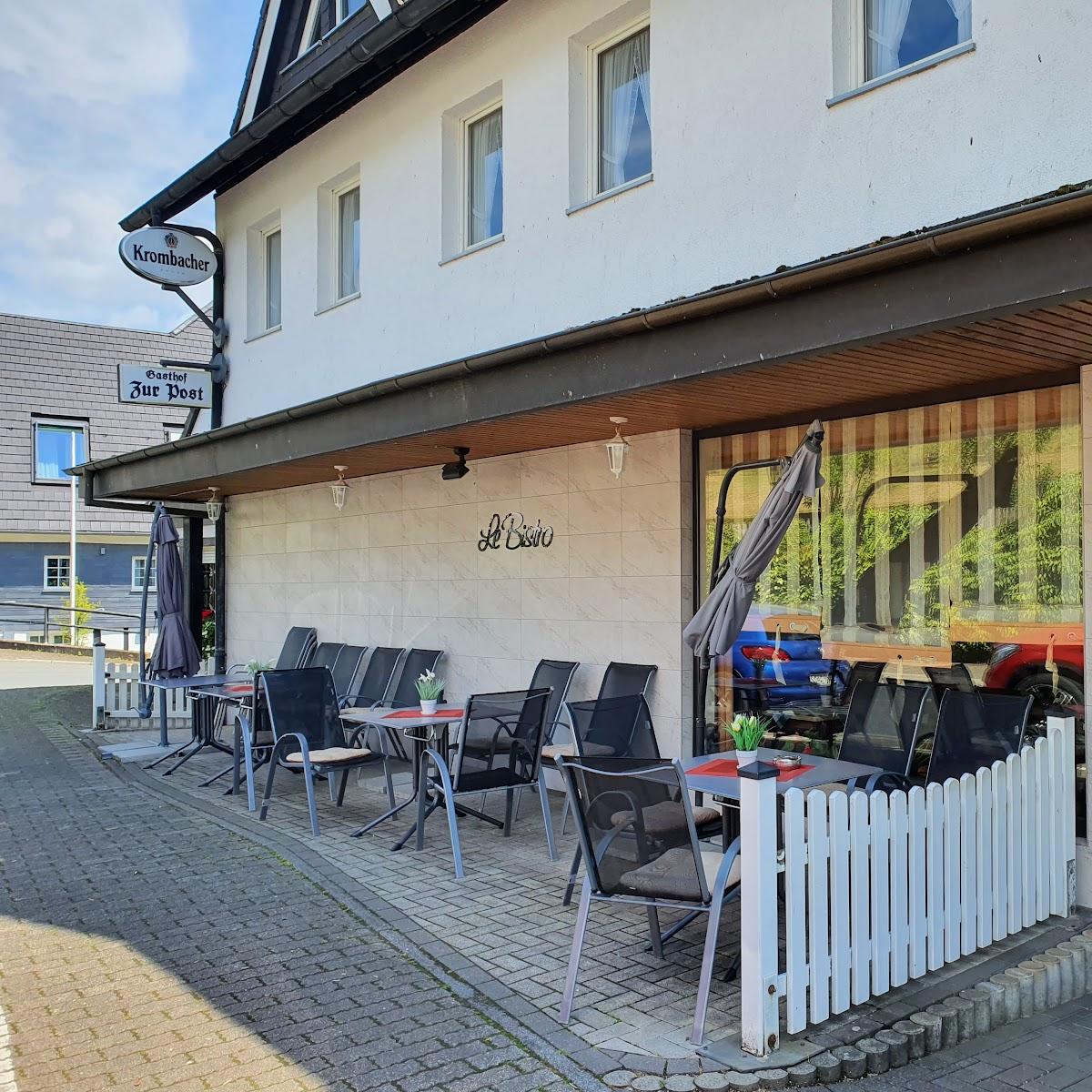 Restaurant "Le Bistro - Pension zur Post" in Finnentrop