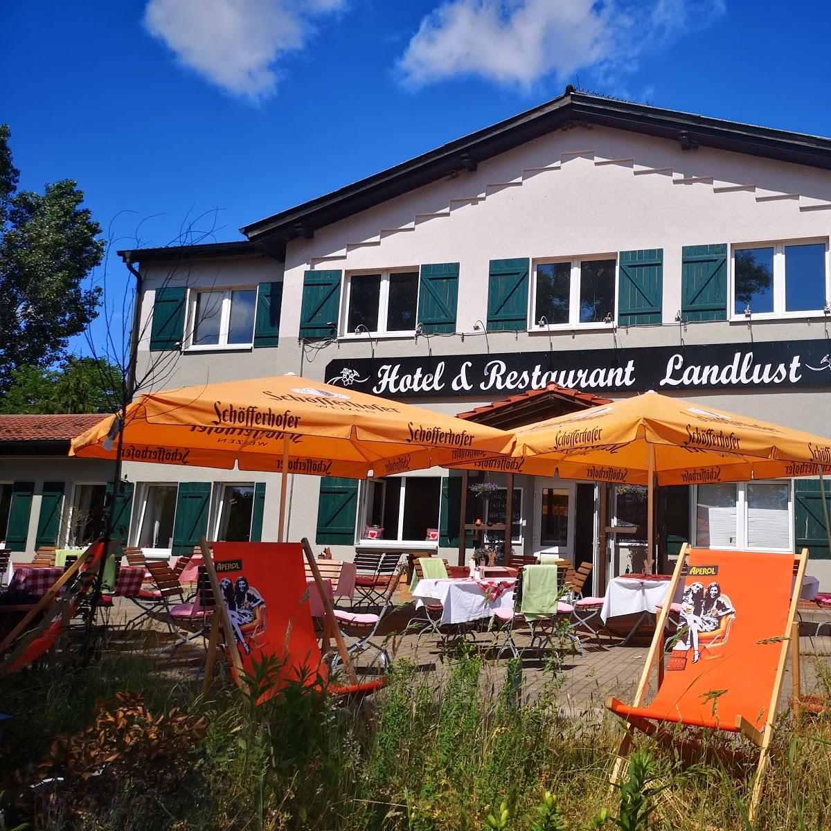 Restaurant "Landlust Hotel" in Gransee